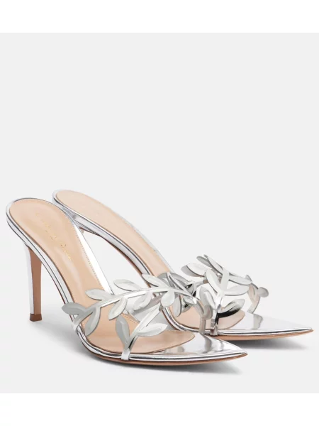 Papuci tip mules Gianvito Rossi din piele