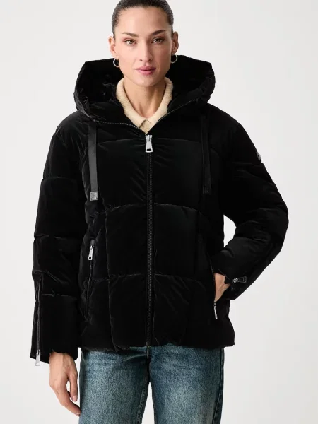 DKNY jachetă scurtă pentru femei negru