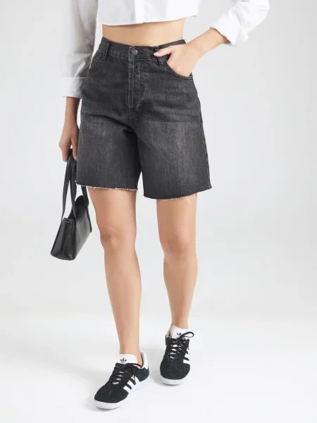 TOPSHOP Jeans denim negru