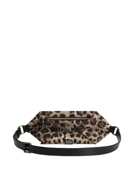 Curea Dolce & Gabbana cu imagine cu model leopard
