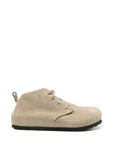 Pantofi Birkenstock cu șireturi din piele de căprioară