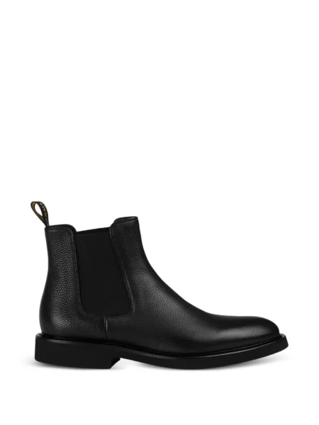 Botine chelsea Doucal's cu imagine negru
