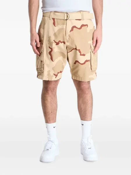 Pantaloni scurți cargo Alpha Industries cu imagine cu model camuflaj