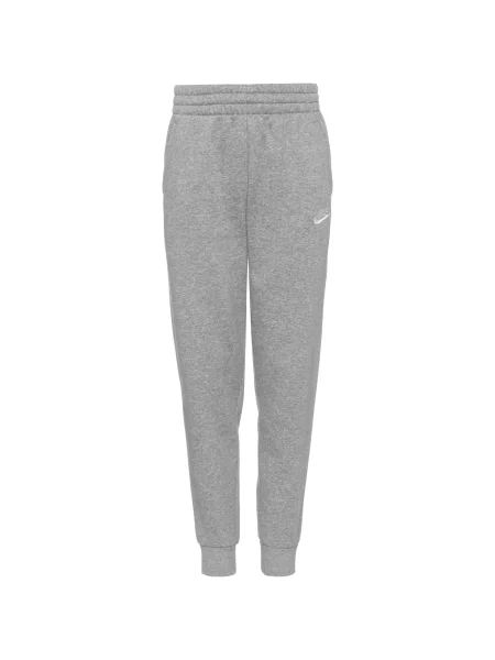 Nike Sportswear Pantaloni Club Fleece gri alb
