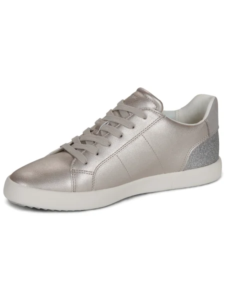 Pantofi Geox argintiu