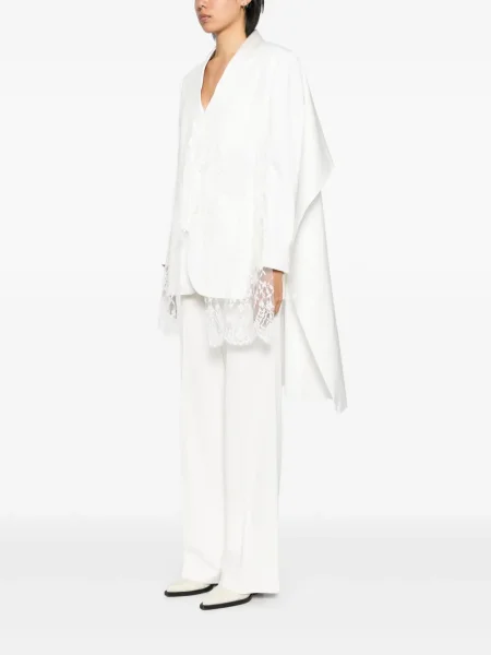 Sacou Undercover din dantelă alb