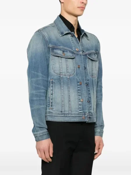 Geacă de blugi Tom Ford albastru