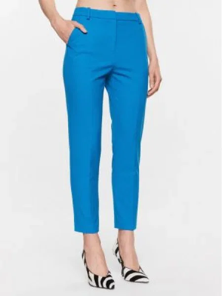 Pinko Pantaloni din Bello Cropped Fit albastru