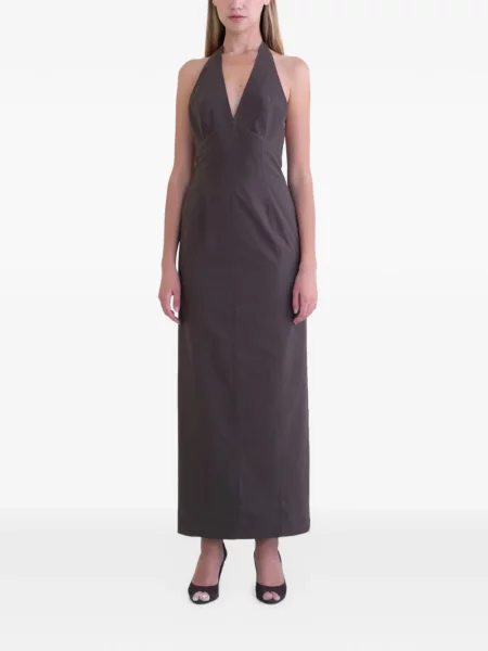 Rochie maxi Belle Anna maro