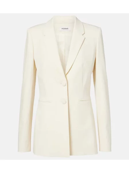 Marynarka Fforme wełniana biała