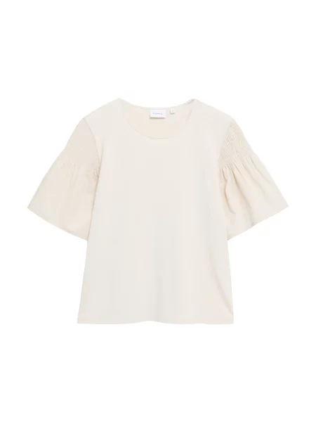 COMMA Tricou deschis bej