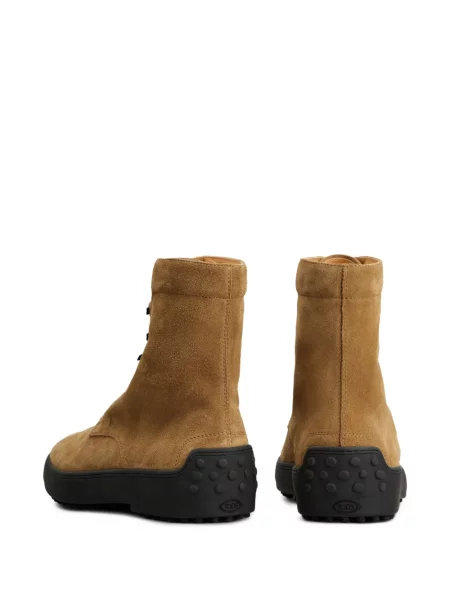 Botine Tod's din piele de căprioară maro