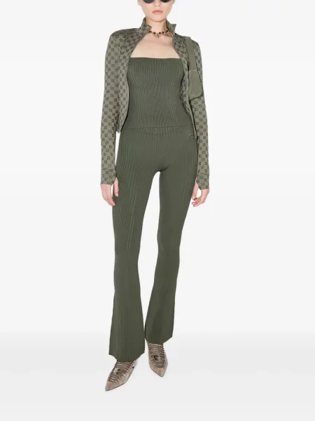 Top Misbhv tricotate verde