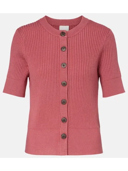 Cardigan Varley tricotate roz