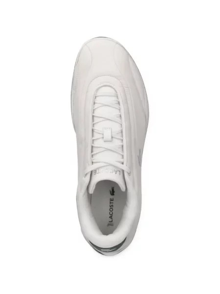 Sneakerși Lacoste din piele alb
