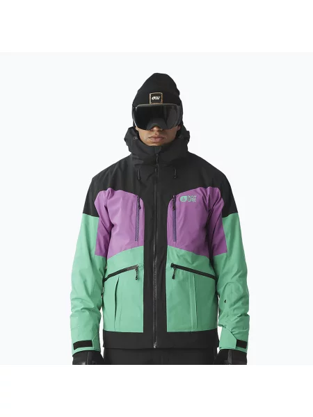 Férfi sídzseki Picture Naikoon bright magenta. Méret: M fekete