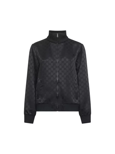Kurtka Gucci żakardowa czarna