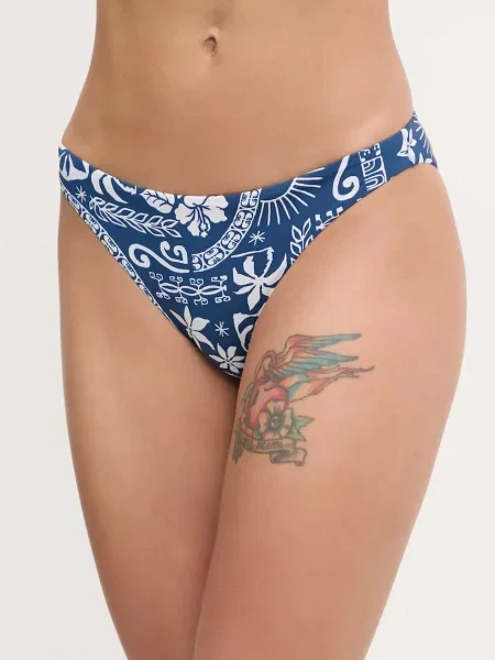Banana Moon figi kąpielowe Print WILA.PRINT niebieski
