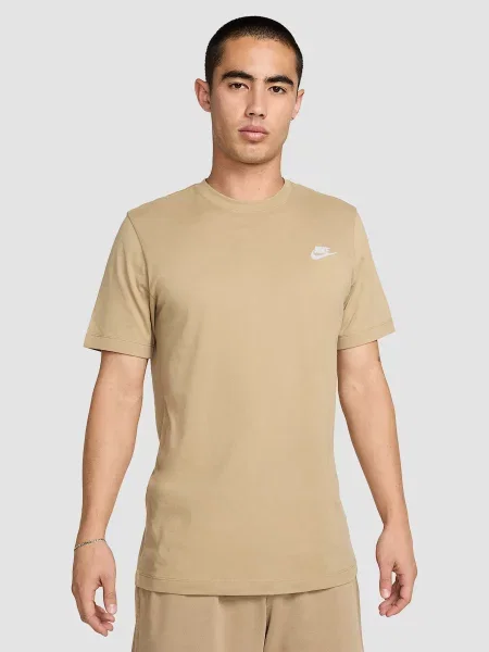 Футболка NIKE Sportswear Club бежевий