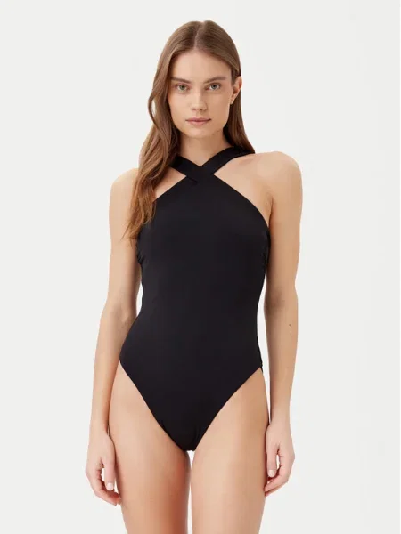 LAUREN RALPH LAUREN Бански костюм черен