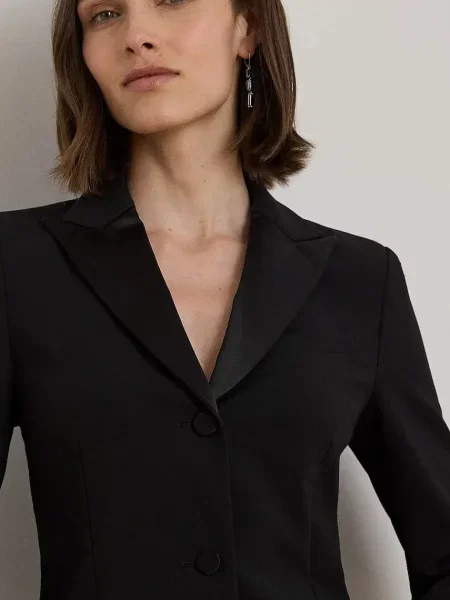 Сукня Lauren Ralph Lauren mini облягаюча чорний