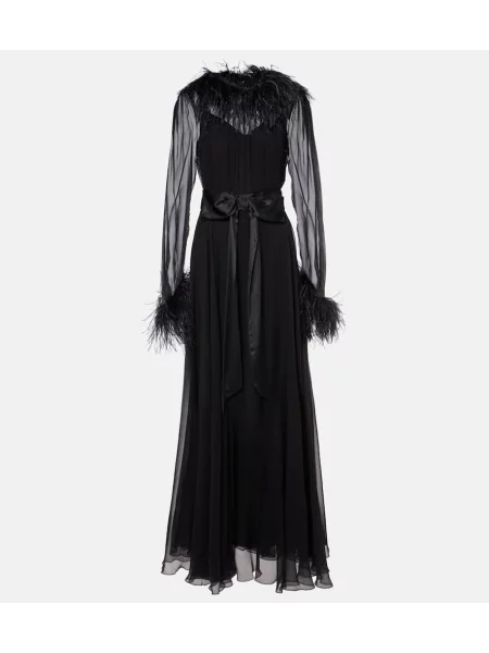 Rochie Dolce&gabbana de mătase negru