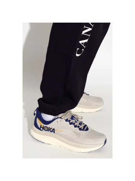 Buty do biegania HOKA Kawana 3 putty/midnight blue szare