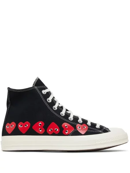 Sneakerși Comme Des Garcons Play negru