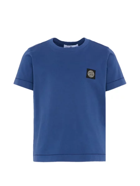 Koszulka dziecięca Stone Island niebieska