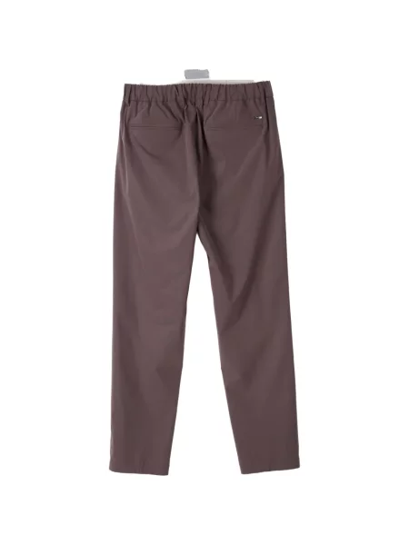 Pantaloni Herno cu cordon maro