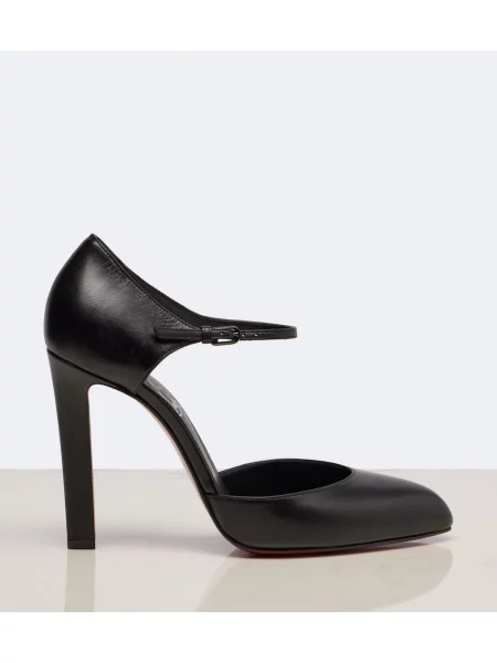 Pantofi cu toc Christian Louboutin din piele negru
