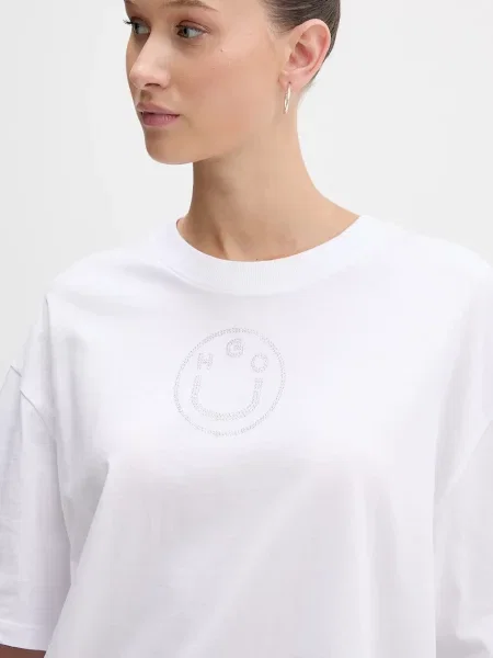 Футболка Hugo Blue Oversized синя