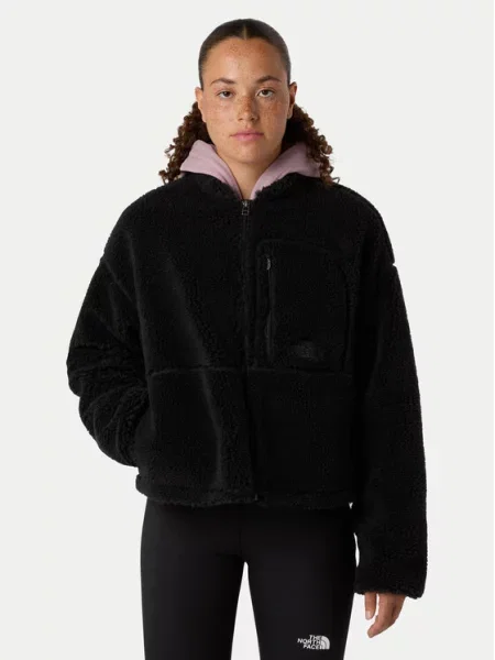 Jakna The North Face od flisa crna