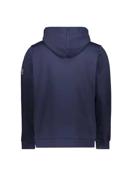 Bluza z kapturem Iceberg z kapturem z nadrukiem niebieska