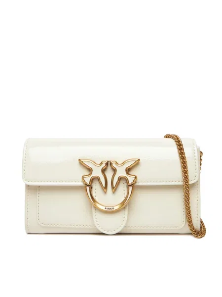 Сумка PINKO Love One Wallet C PLTT білий