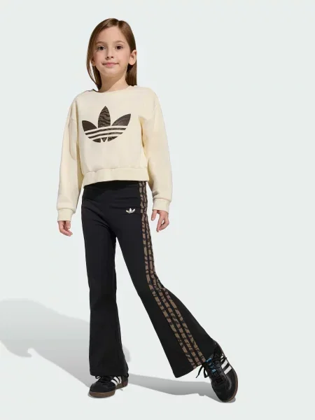 Дитячий Спортивний костюм adidas Graphics комбінований верх білий