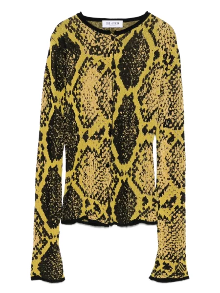 Cardigan The Attico galben