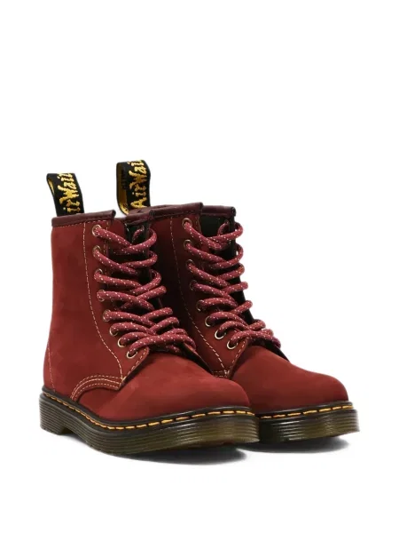 Buty do kostki dziecięce Dr. Martens czerwone