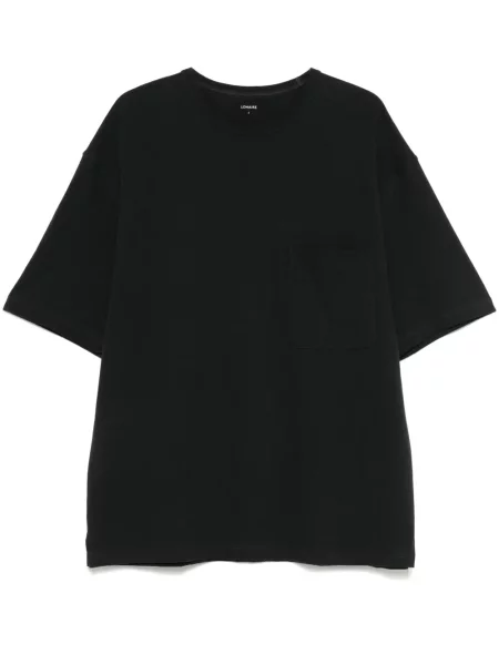 Tricou Lemaire din jerseu negru