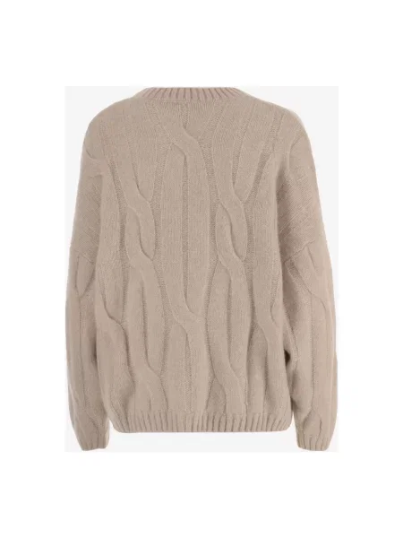 Sweter Allude beżowy
