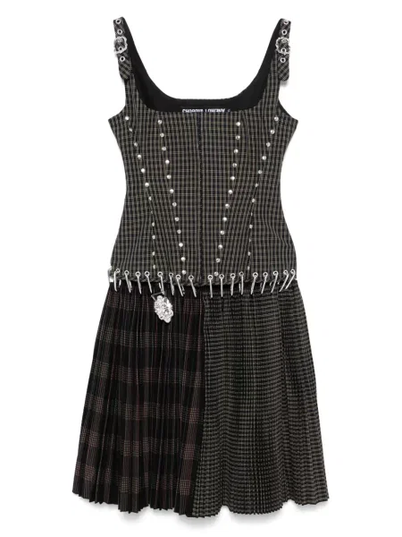 Sukienka midi Chopova Lowena do kolan garniturowa niebieska