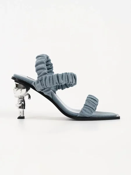 Karl Lagerfeld sandali s polno blok Karl Nft Heel