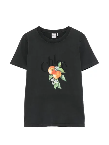 Tricou Chloé cu imagine negru