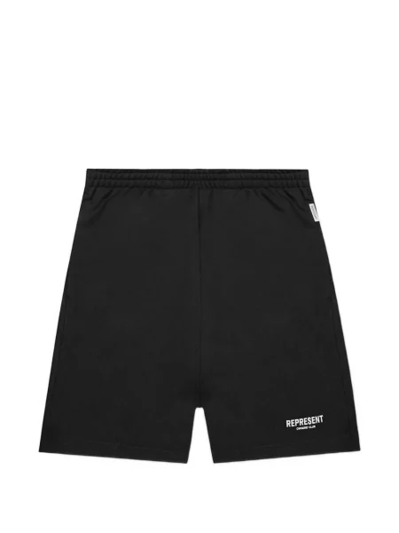 Pantaloni scurți Represent negru