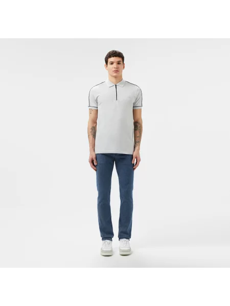 Spodnie Lacoste niebieskie