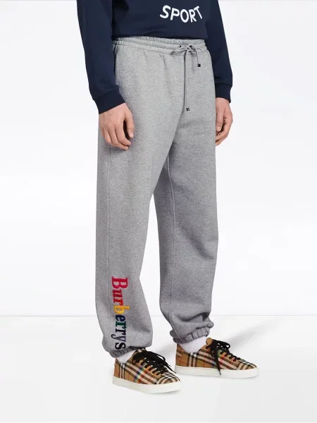 Trening Burberry cu autograf gri