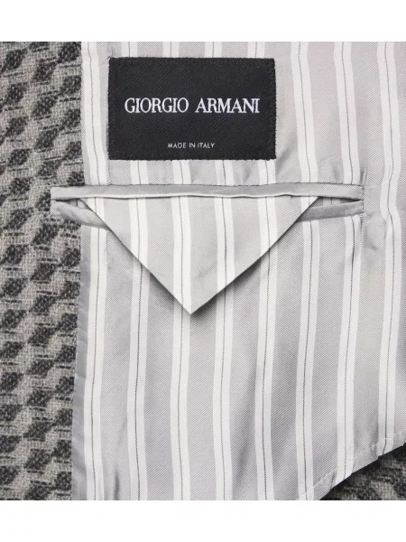 Sacou Giorgio Armani de lână gri
