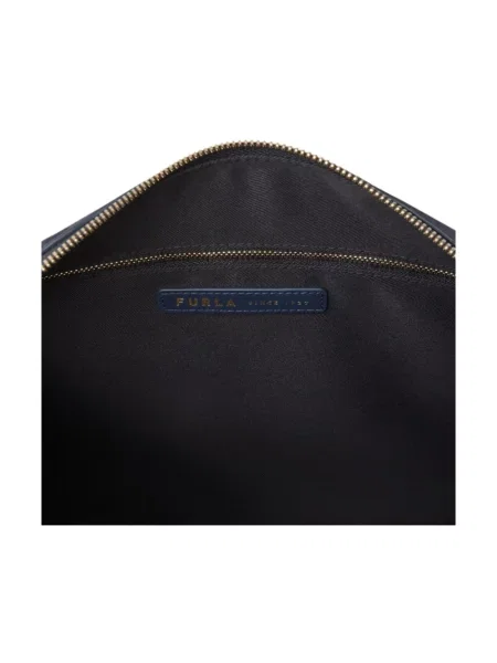 Furla Torebka Debby M Hobo Granatowy niebieska