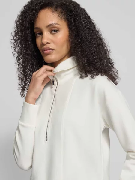 Bluza z wykładanym kołnierzem Christian Berg Woman biała
