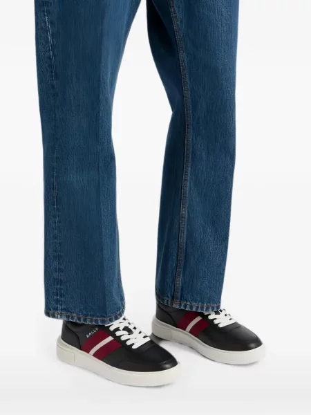 Sneakerși Bally din piele negru
